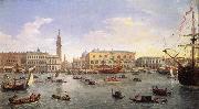 The Molo Seen from the Bacino di San Marco 1697, Gaspar Van Wittel
